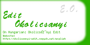 edit okolicsanyi business card